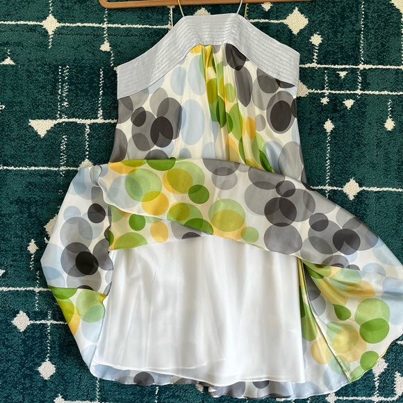 NWT Badgley Mischka Silk Dress - Picture 5 of 12